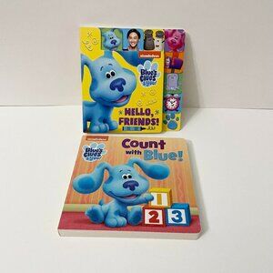 Blues Clues Hello Friends Book and Count with Blue Board Books